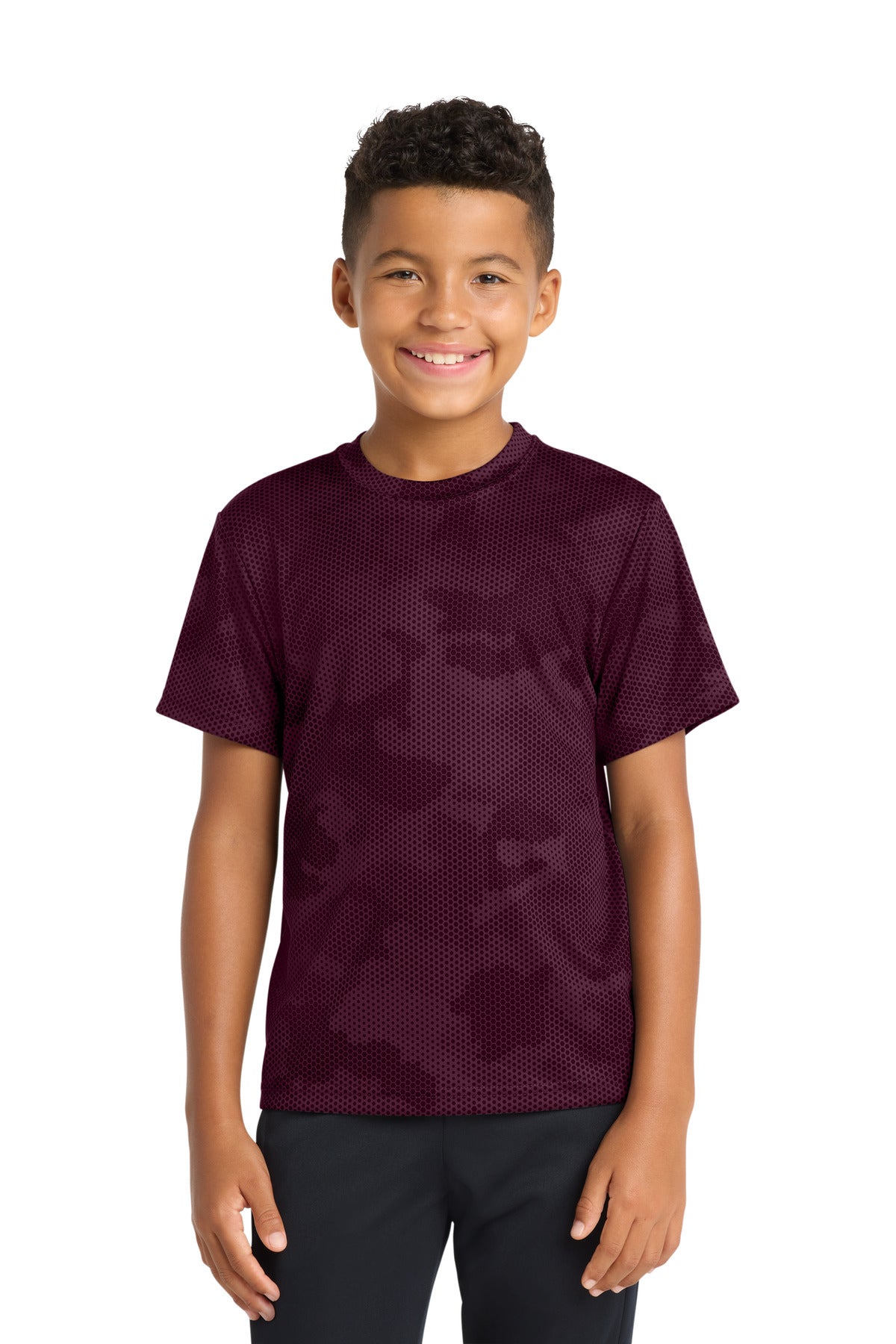 Sport-Tek® Youth CamoHex Tee. YST370