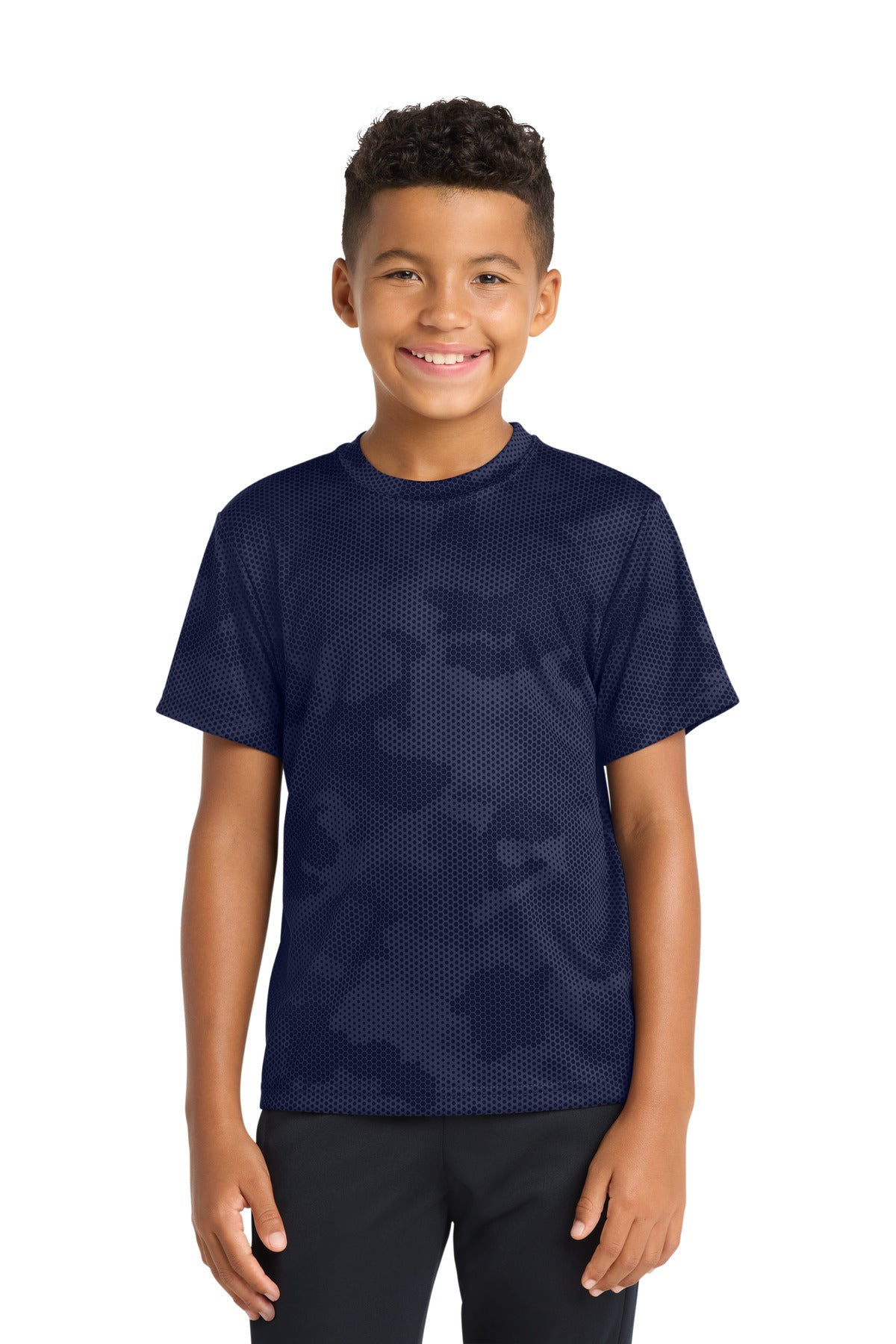 Sport-Tek® Youth CamoHex Tee. YST370