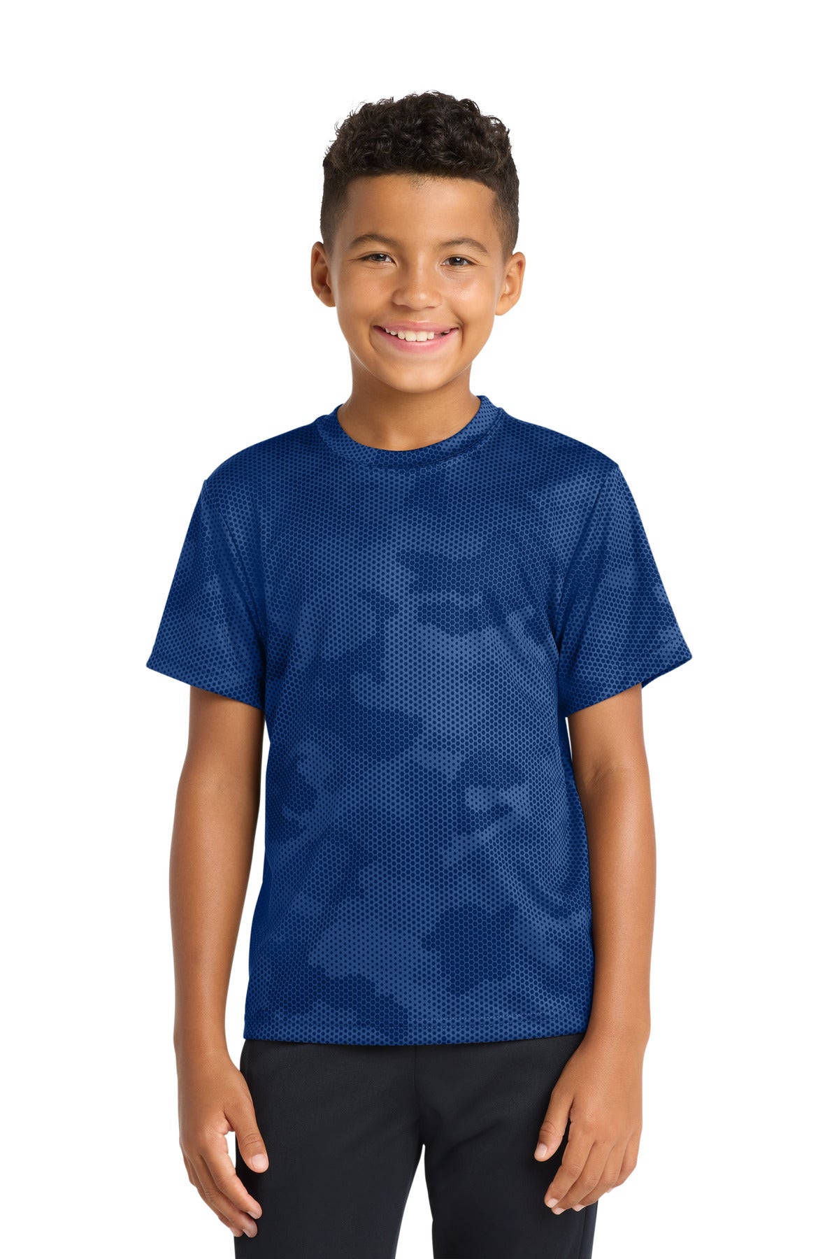 Sport-Tek® Youth CamoHex Tee. YST370