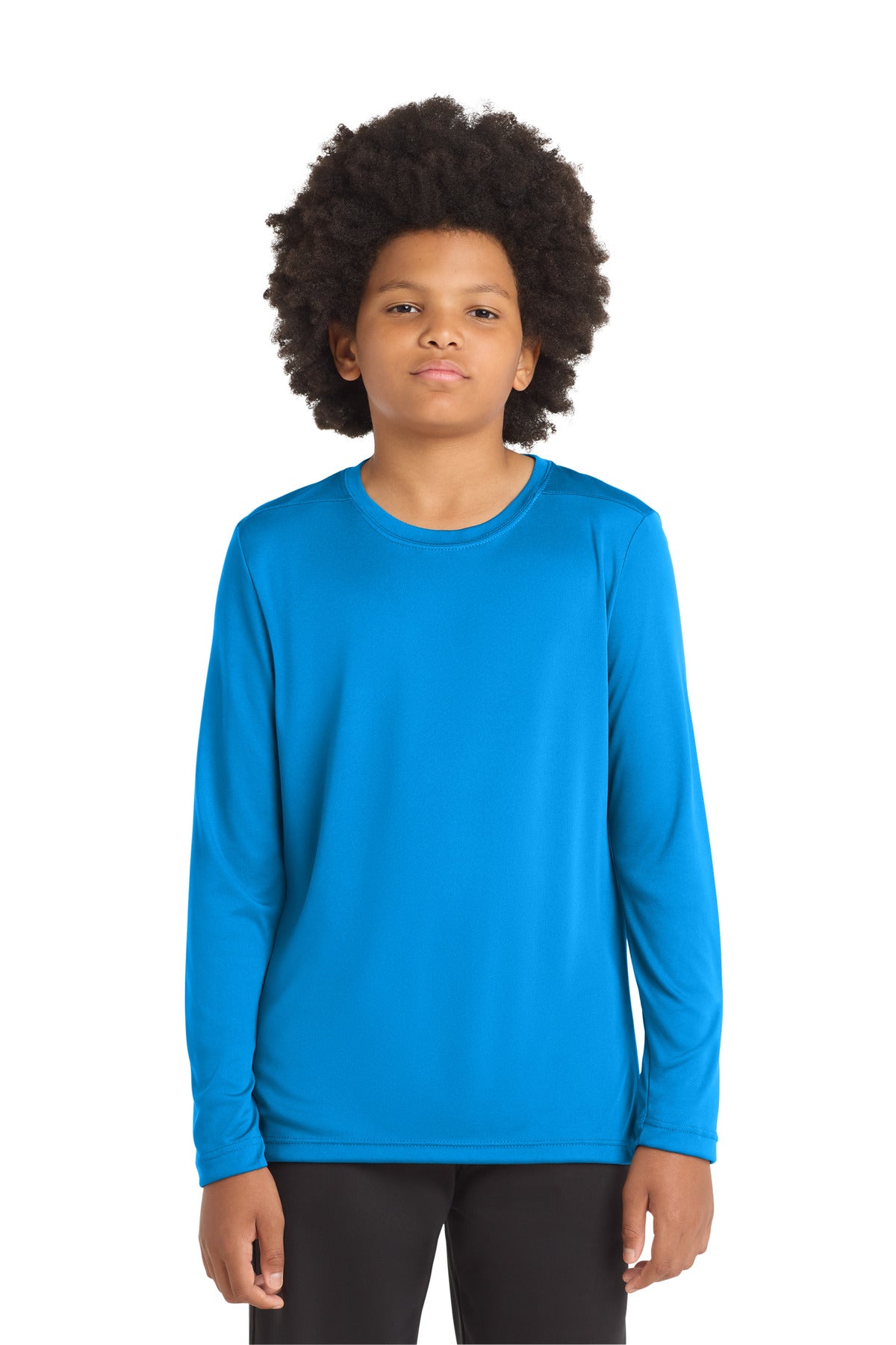 Sport-Tek ® Youth Posi-UV® Pro Long Sleeve Tee. YST420LS