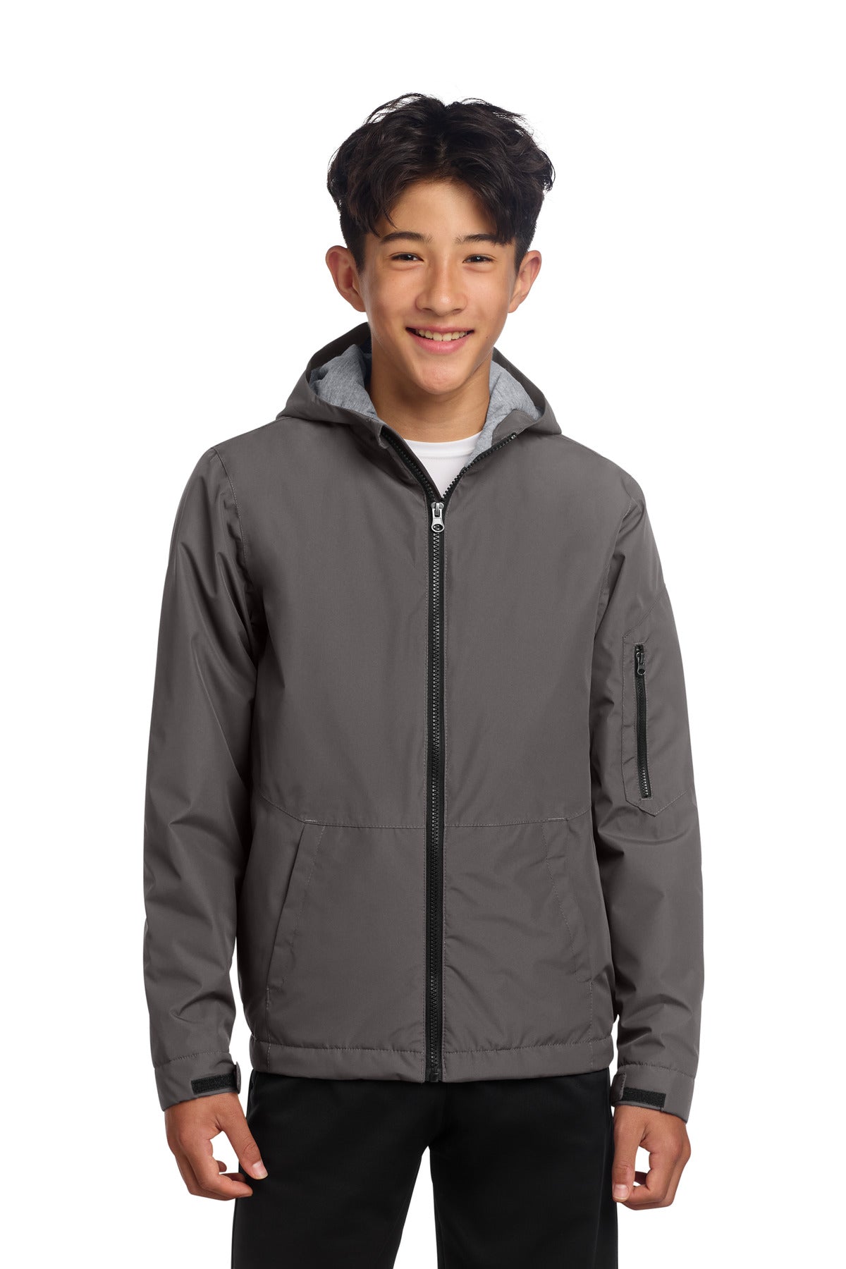 Sport-Tek® Youth Waterproof Insulated Jacket YST56