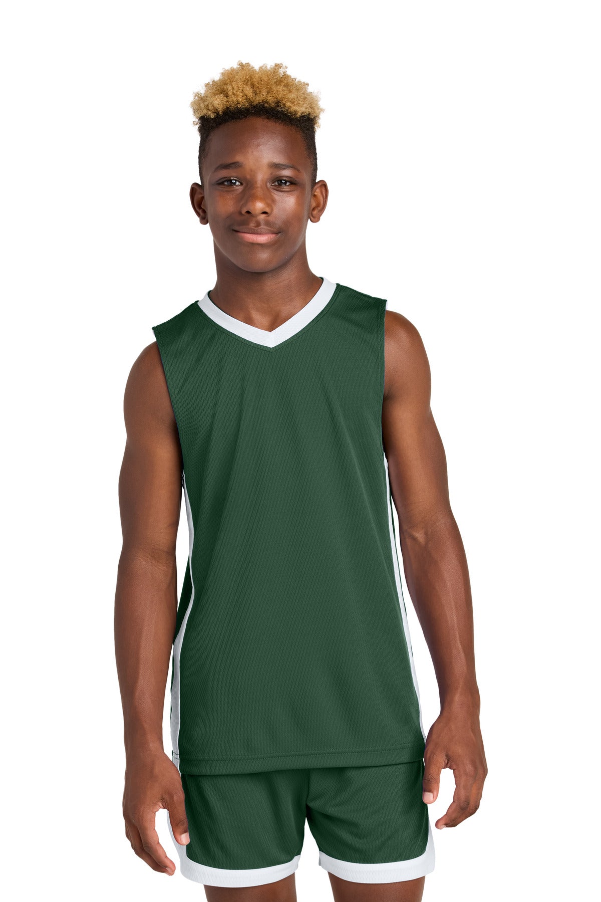 Sport-Tek® Youth Rival Basketball Rev Jersey YST900